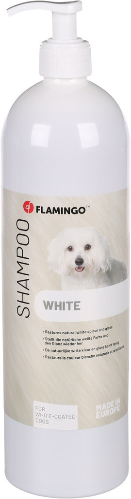 SHAMPOO 1L WHITE COAT