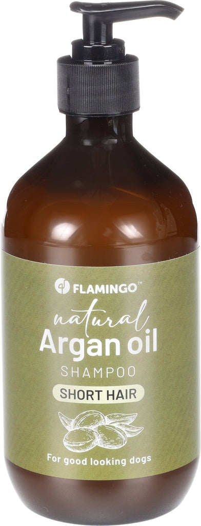 NATURAL SHAMPOO WITH ARGAN OIL FOR SHORT-HAIRED BREEDS 500ML