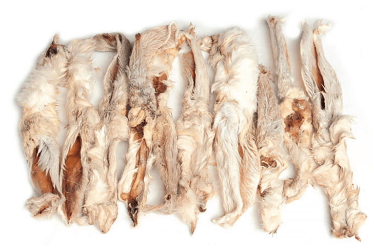 Snack'it Kaninører med pels 100g