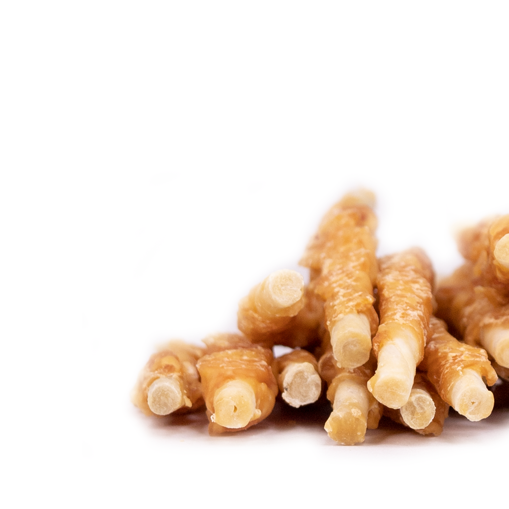 Snack'it Rawhide Tyggepinde m. kylling 13cm 500g