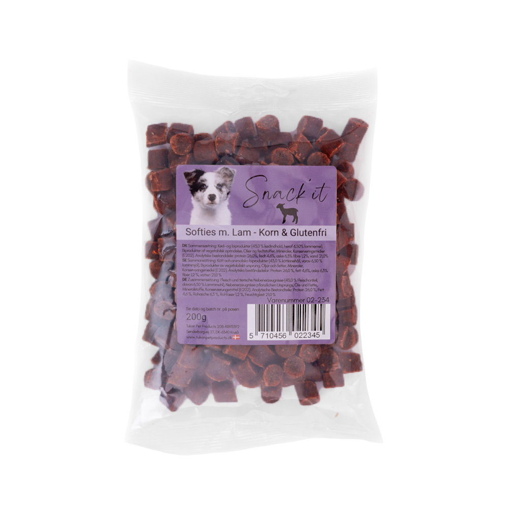 Softies m. Lam - Korn & Glutenfri 200g