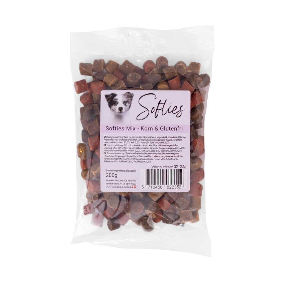 Softies Mix - Korn & Glutenfri 200g