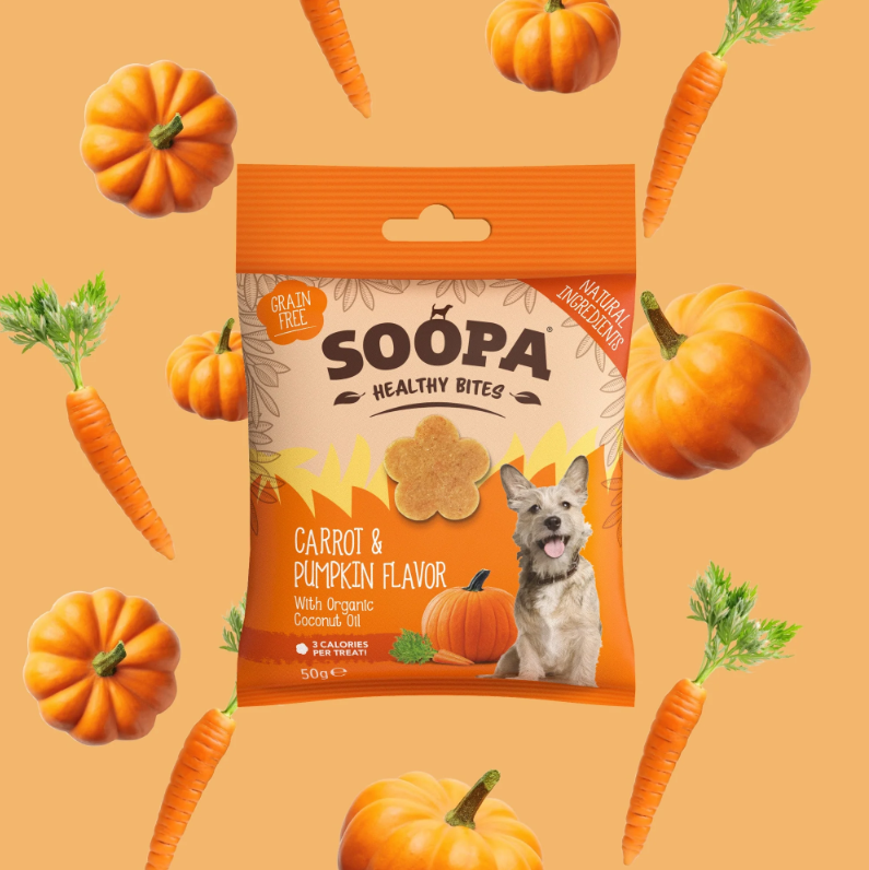 SOOPA Healthy Bites Carrot & Pumpkin 50g